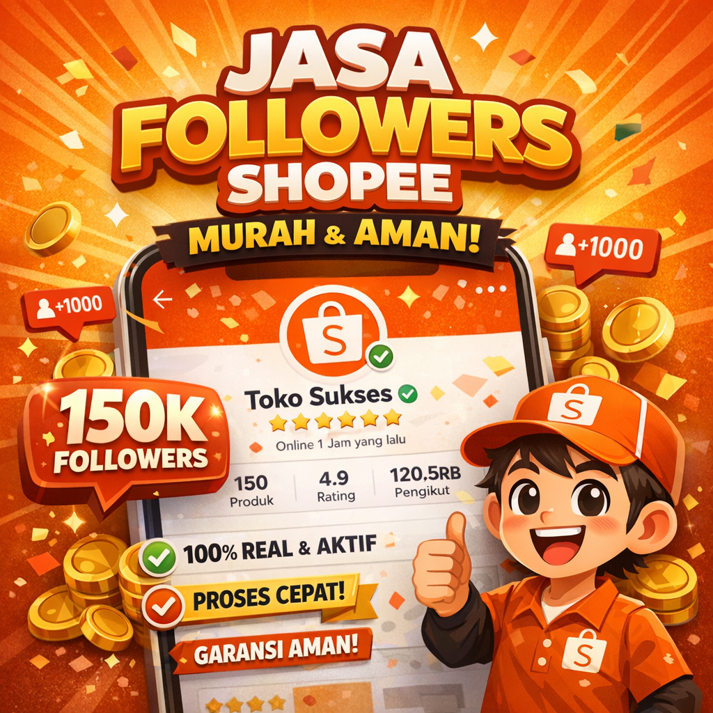 Jasa Followers Shopee